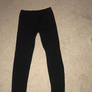 Black leggings